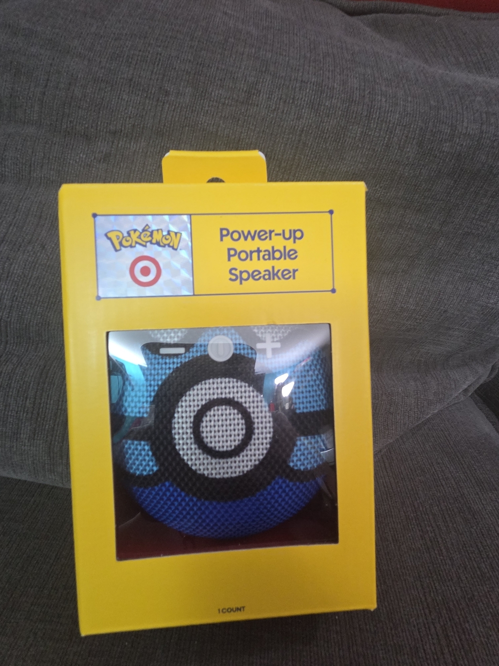 Target Yellow Pokémon Power-Up Portable Speaker